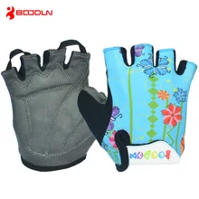 Детские велосипедные перчатки Boodun, Нескользящие дышащие перчатки для спорта на открытом воздухе, велосипедные перчатки, детские перчатки Guantes Ciclismo