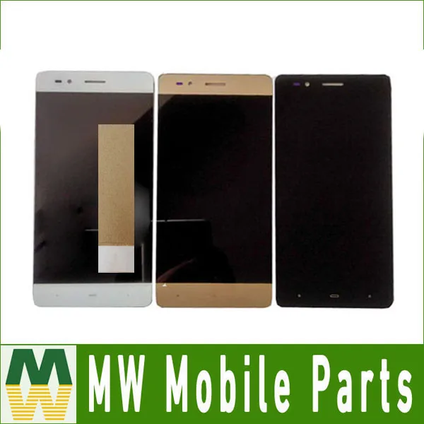 

1PC /Lot 5.0inch For Highscreen Power ICE EVO LCD Display+Touch Screen Digitizer Black White Gold Color with Tools