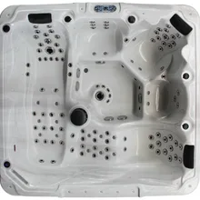 205 S Европа Горячая модель массаж горячие ванны с 2 шезлонг