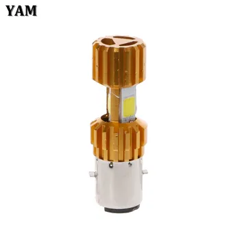

YAM BA20D LED COB Motorcycle Bike Hi/Lo Headlight Lamp Bulb DC 10-80V 6500K 2000LM