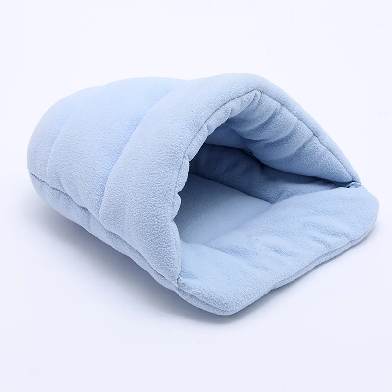 Soft dog kennel Pet Dog Beds For Medium and Small Dogs Nest Pet sofa for dogs Cat Nest Coral Fleece Breathable Pet Heated Mat