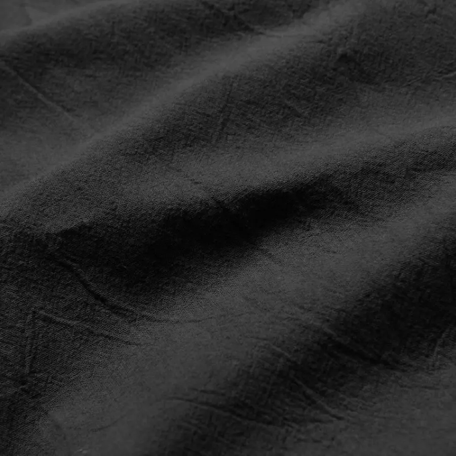 L-3XL Для мужчин летние дышащие шорты из хлопка и льна Для мужчин s свободные Рубашки домашние одноцветное Пляжные шорты серый черный