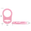 TYRY.HU 5pc Dummy Pacifier Holder Clip Adapter Ring Button Style Pacifier Adapter DIY Baby Shower Gift Accessories for Baby 2