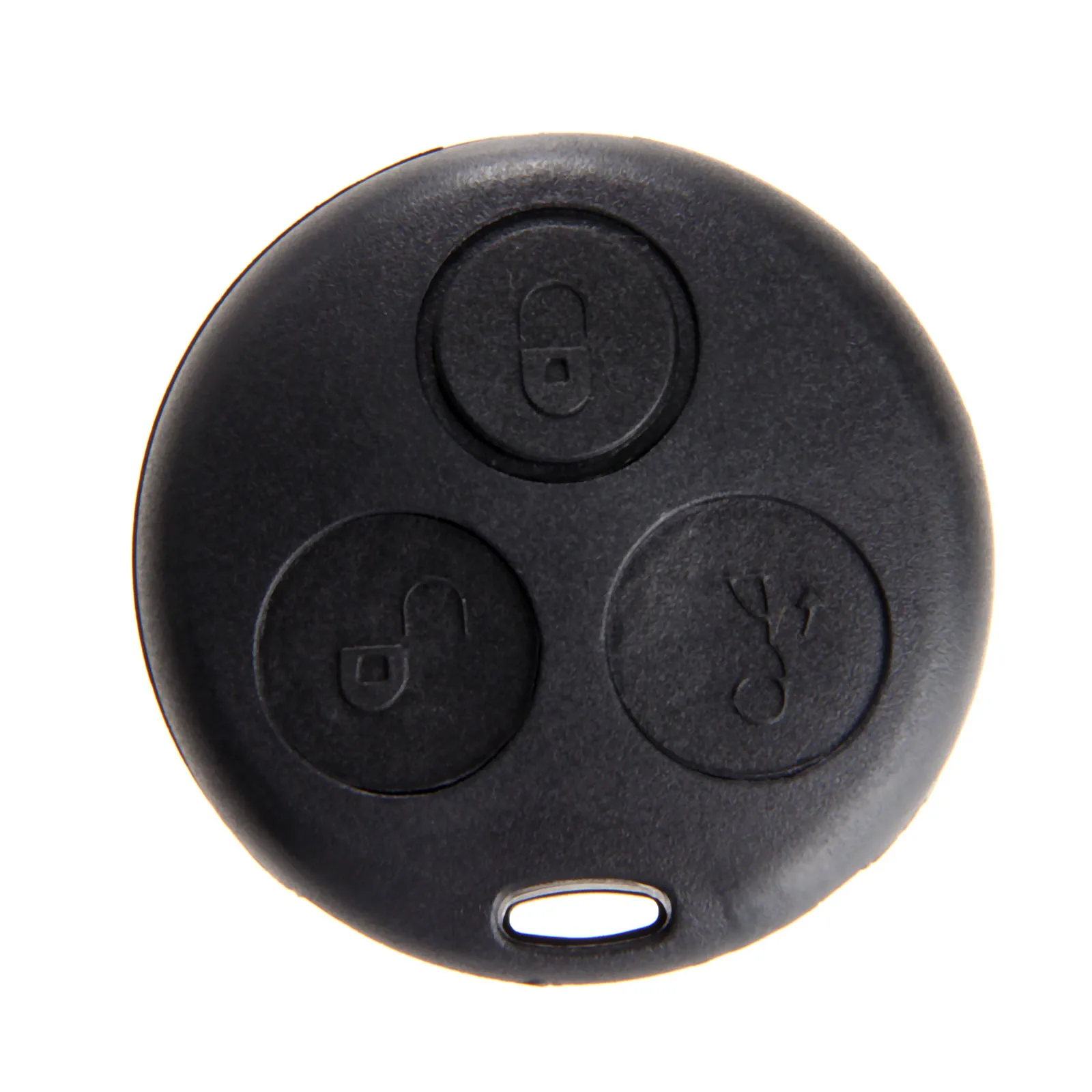 Remote 3 Button Key Shell Case For Smart Fortwo Roadster Benz Replacement 