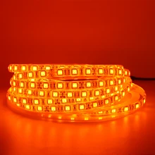 Por Orange Led Strip Lots From China Real Orange Led Strip Light 5050 Smd Flexible Lamp 5m 60leds M Tape Ribbon String Drl Auto Car Dc 12v