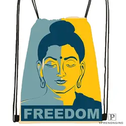 Custom gautama-buddha походная сумка на шнурке Cute Daypack Kids Satchel (черная спина) 31x40 cm #20180611-02-77