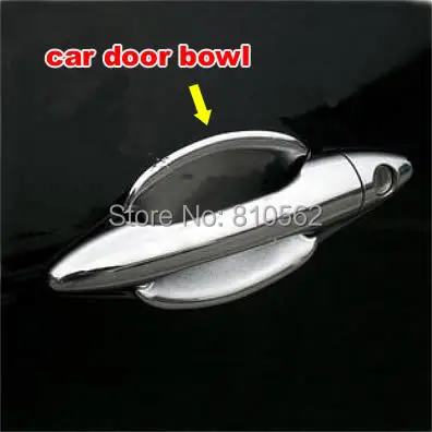 

Free shipping Car door handle cover bowl fit for SOLARIS VERNA 2012-2016 4pcs ABS chromed auto door handle accessories