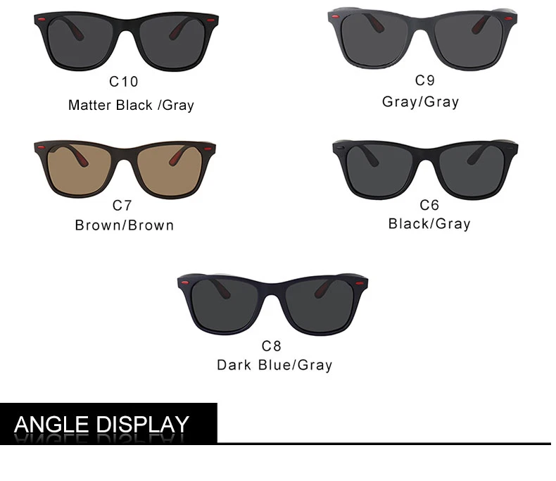 Королевский Девушка Винтаж Квадратные Солнцезащитные очки Для мужчин Новый поляризованные Открытый Для мужчин вождения черная рамка очки