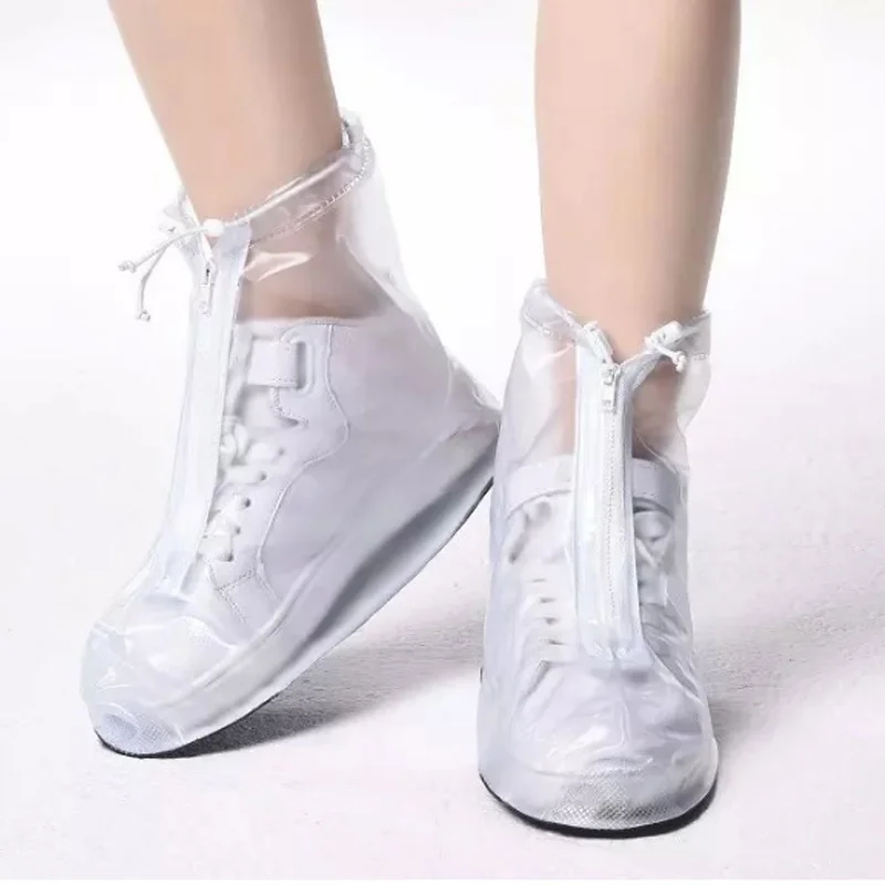 

2019 New Waterproof Rain Shoes Covers Reusable Foldable Non-slip Women Men Rain Shoe Covers
