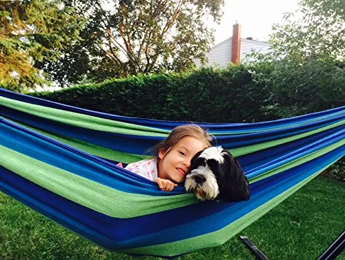 

280x150cm Single Garden Hammock Hang Bed Canvas Outdoor Camping Beach Travel Swing dropshipping