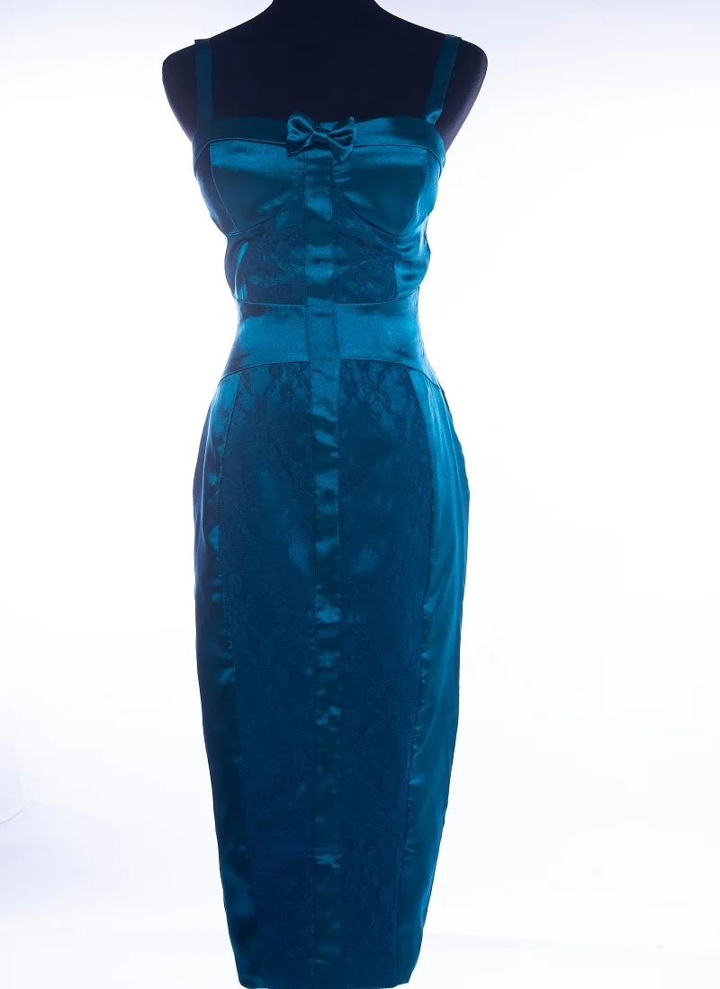 Винтажное сексуальное облегающее платье, женское летнее платье на тонких бретелях, кружевное лоскутное платье с разрезом, женское платье