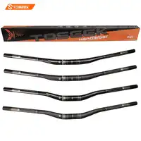 TOSEEK full carbon fiber bicycle mtb handlebar mountain bike handlebars 31.8*750/820mm ultra long manillar fixie grey matt/gloss