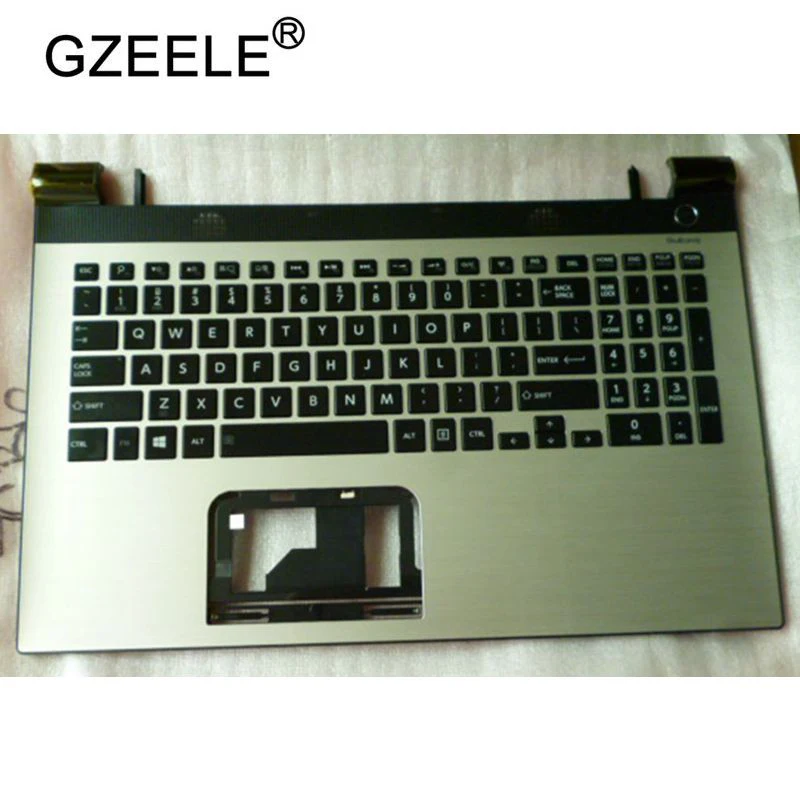 QH New Laptop LCD TOP CASE For Toshiba C50-C C50D-C C55-C C55D-C L50-C Palmrest Keyboard Bezel Cover Upper Case Assembly US | Компьютеры и