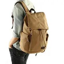 Nuevo ordenador portátil mochila de lona hombres mochila multifunción estudiantes ocio hombres bolsa de viaje