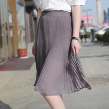 Женская плиссированная юбка миди с высокой талией, вечерние юбки для женщин, женские юбки для клуба, Saia Fenimias Womems Jupe Faldas