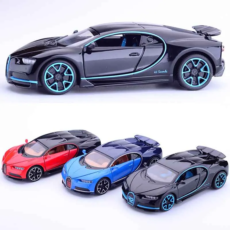 1:32 моделирование Bugatti Chiron Коллекция Модель игрушечный автомобиль из сплава литой металлический автомобиль игрушки для взрослых детей