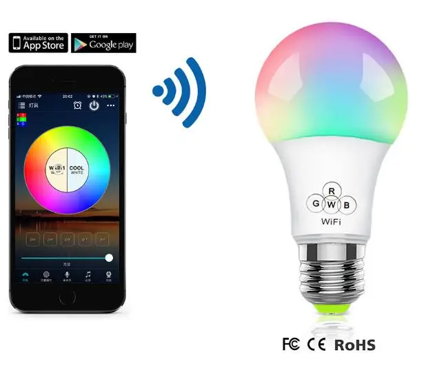 Bombilla Inteligente Wifi Multicolor Funciona con Alexa y Google Home TP  LINK