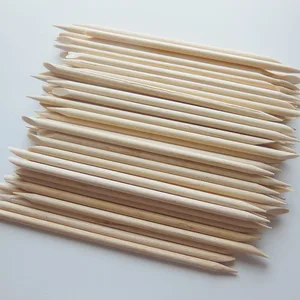 20 шт., деревянные палочки для удаления кутикулы - изображение