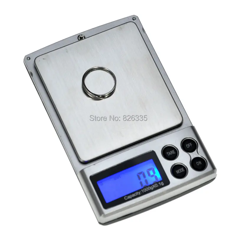 New 1000g x 0.1g Mini Digital Scale Portable LCD Electronic Jewelry Scales Weight Weighting Diamond Pocket | Инструменты
