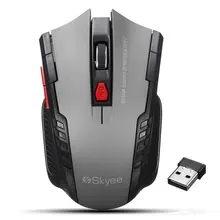 Nova 2.4 Ghz Mini Sem Fio Portátil Mouse Óptico USB 2000 DPI Ajustável Jogo Professional Gaming Mouse Mouse Para PC Portátil