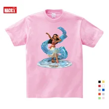 2019 Cotton Children's Summer T-shirts The Moana Child Short Sleeve T-shirt With Printing Character Pattern Unisex O-Neck 3T-9T 2019 Cotton Children's Summer T-shirts The Moana Child Short Sleeve T-shirt With Printing Character Pattern Unisex O-Neck 3T-9T