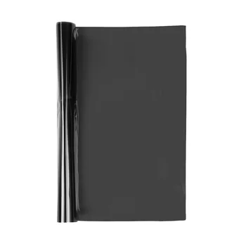 

Wrap Light Film Cover PVC Motor boats Replacement 40*150cm Gloss Black Headlight