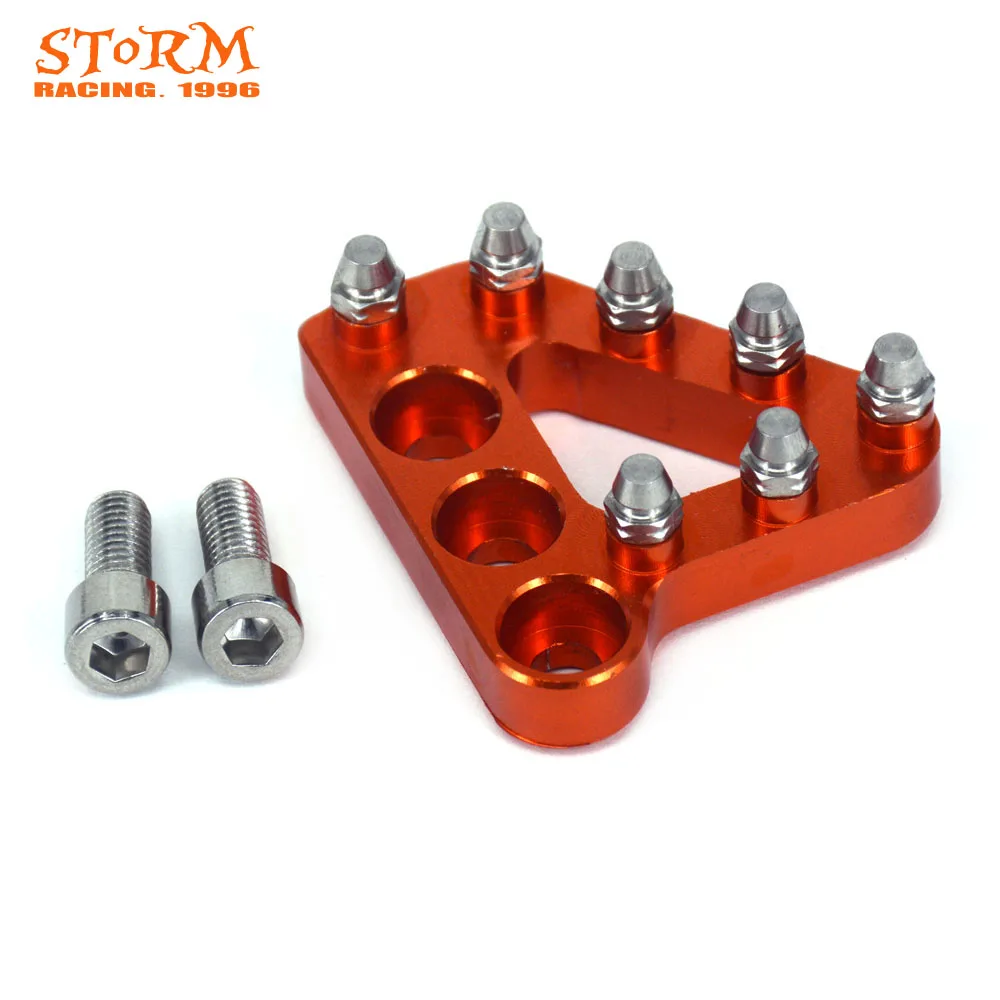 Rear Brake Pedal Step Plate Gear Shifter Lever Tips For KTM EXC SX XCF duke125 200 390 990 950 ADVENTURE 690 DUKE SMC 690 ENDURO