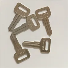 A074 слесарный 1,5 мм болванки ключей для замки для выдвижных ящиков с канавкой справа заготовки ключей [25 шт./лот]