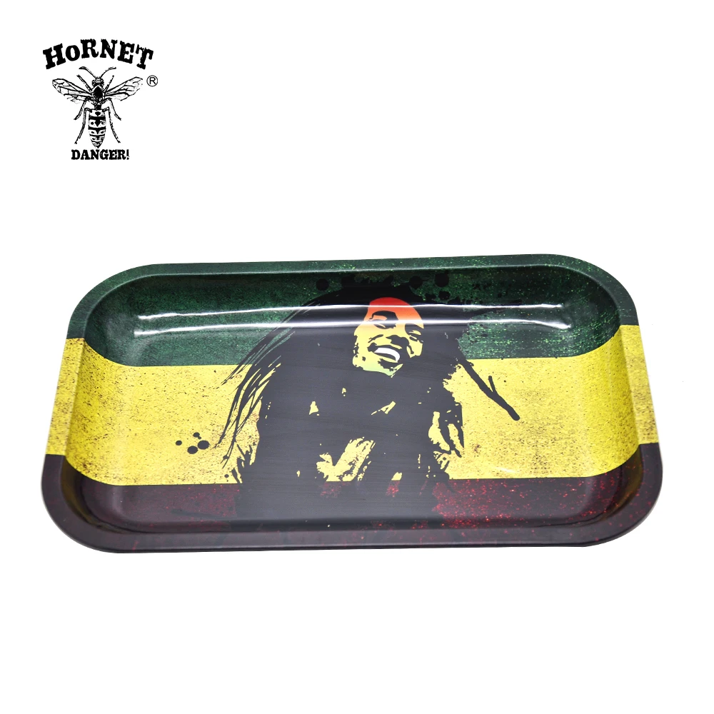 HORNET Tobacco Rolling Tray 27.5cm*17.5cm*2.3cm Handroller Accessories Rolling Trays Rolling Tools Tobacco Smoking Storage Tray