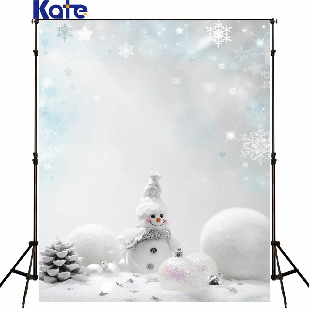 

Christmas Backdropthe Snowman Snowball Pinecone Photography Background Christmas Sd-008