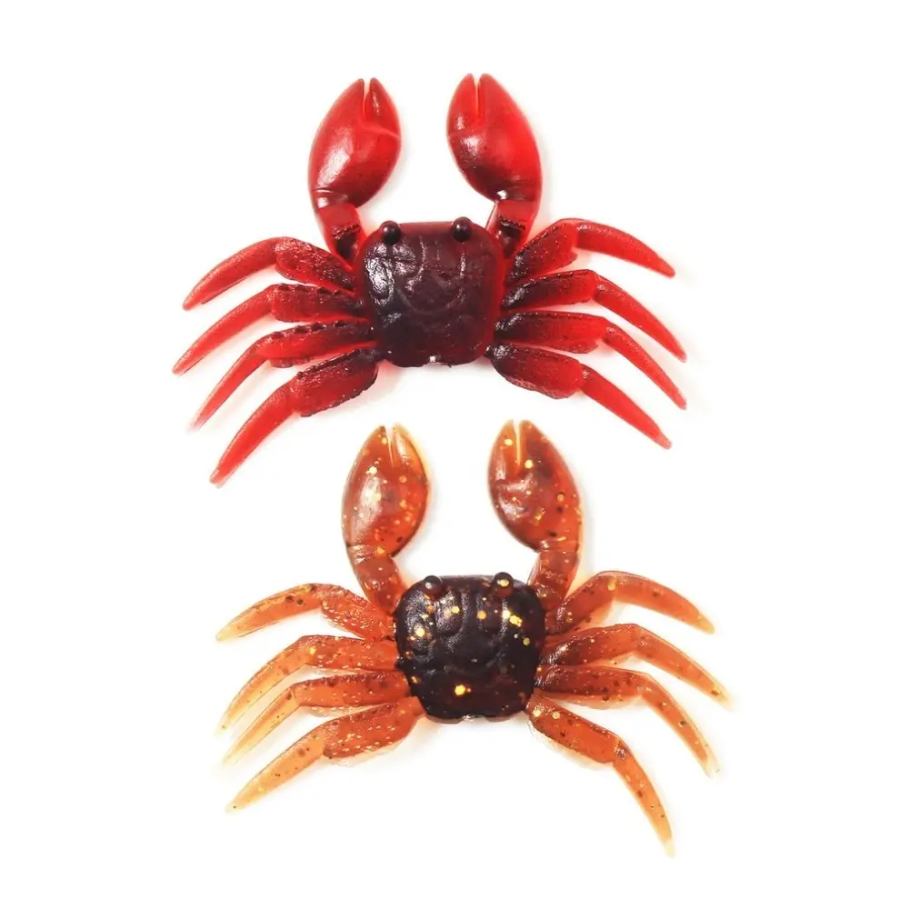 Artificial Crab Lure Bait 3D Simulation Soft Fish Bait Fishing Lures