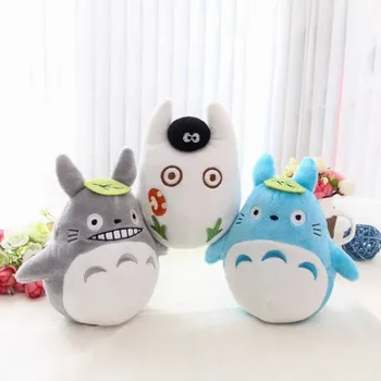 

fast shipping high quality 15cm totoro faceless plush toy Japanese anime mini plush doll car room decoration cartoon kids toy