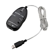 Оптовая 5х SYDS гитара для USB-интерфейса ссылка кабель-Адаптер для Mac/PC записи на CD