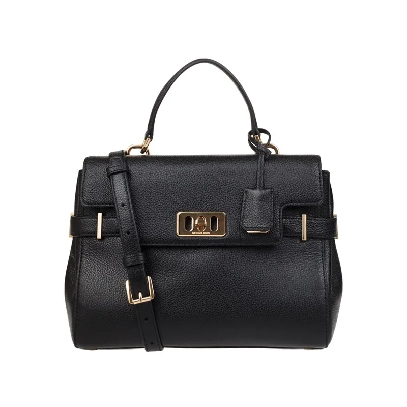Оригинальная и брендовая новая женская сумка Michael Kors Karson Средняя из лакированной