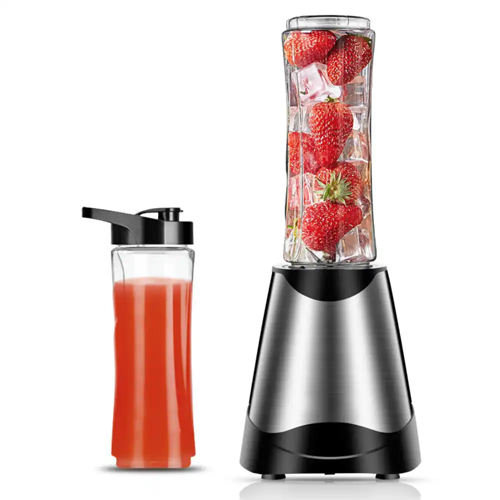 220V wielofunkcyjna elektryczna sokowirówka Mini 18OZ 24OZ 32OZ sokowirówka warzywna Cup + pokrywka Blender