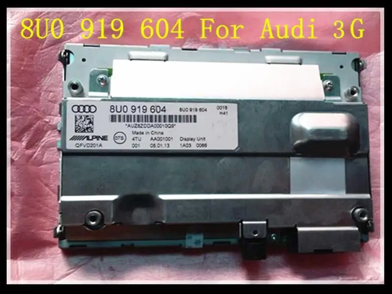KCVV DHL доставка Совершенно новая Оригинальная 8U0 919 604 Audi Q3 MMI 3G Автомобильная