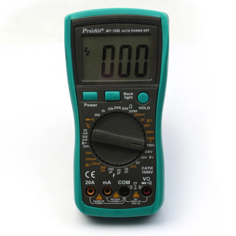 Original authentic MT 1280 Professional Digital Multimeter with