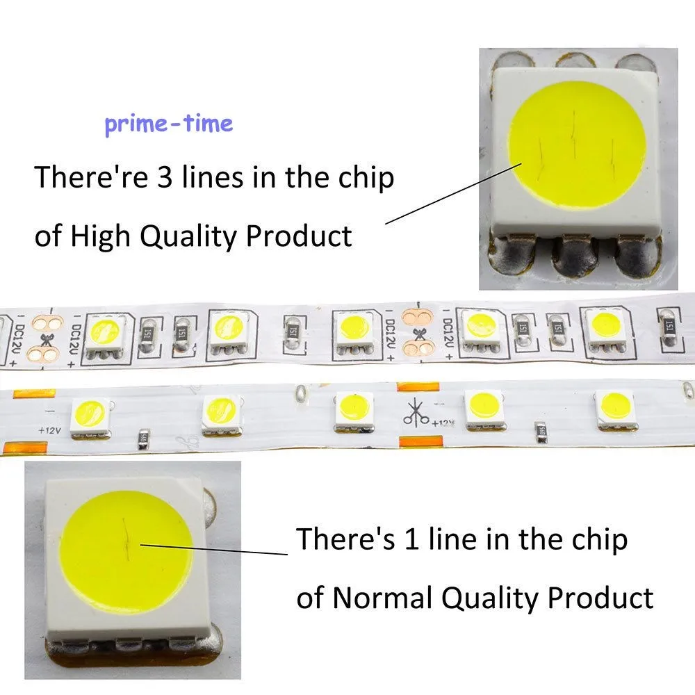 5 м 5050 SMD 300 светодиодный s IP65 Водонепроницаемый светодиодный лента, 12 В Гибкий 60 светодиодный/м светодиодный лента, белый/теплый белый/синий/зеленый/красный/желтый/RGB цвет