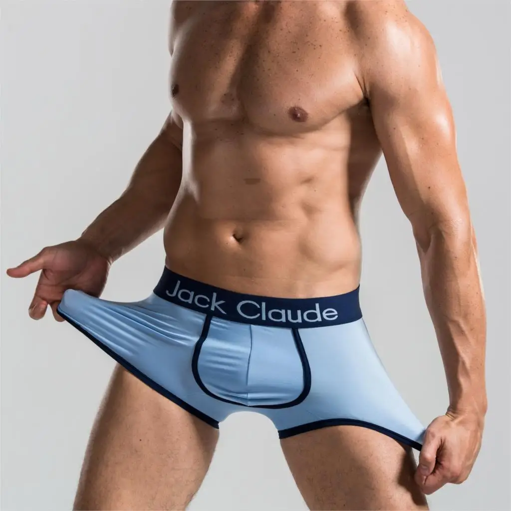 Men Underwear Boxers Brand Cotton Convex U Sexy Bermudas Masculina Marca Boxer Shorts Ondergoed Underpants Cuecas Calvin Large