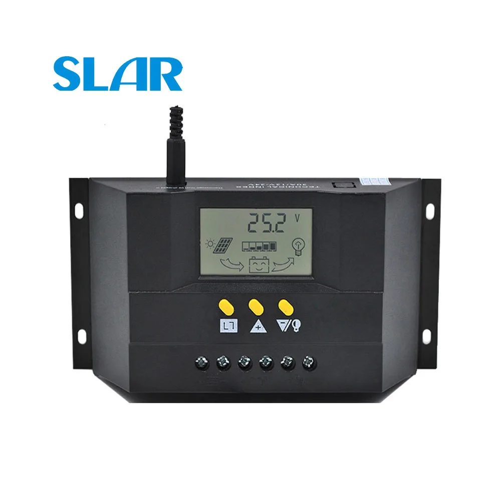 Солнечный регулятор заряда аккумулятора CM3024Z CM5024Z 30/50A 12/24 V заряд ШИМ ЖК дисплей
