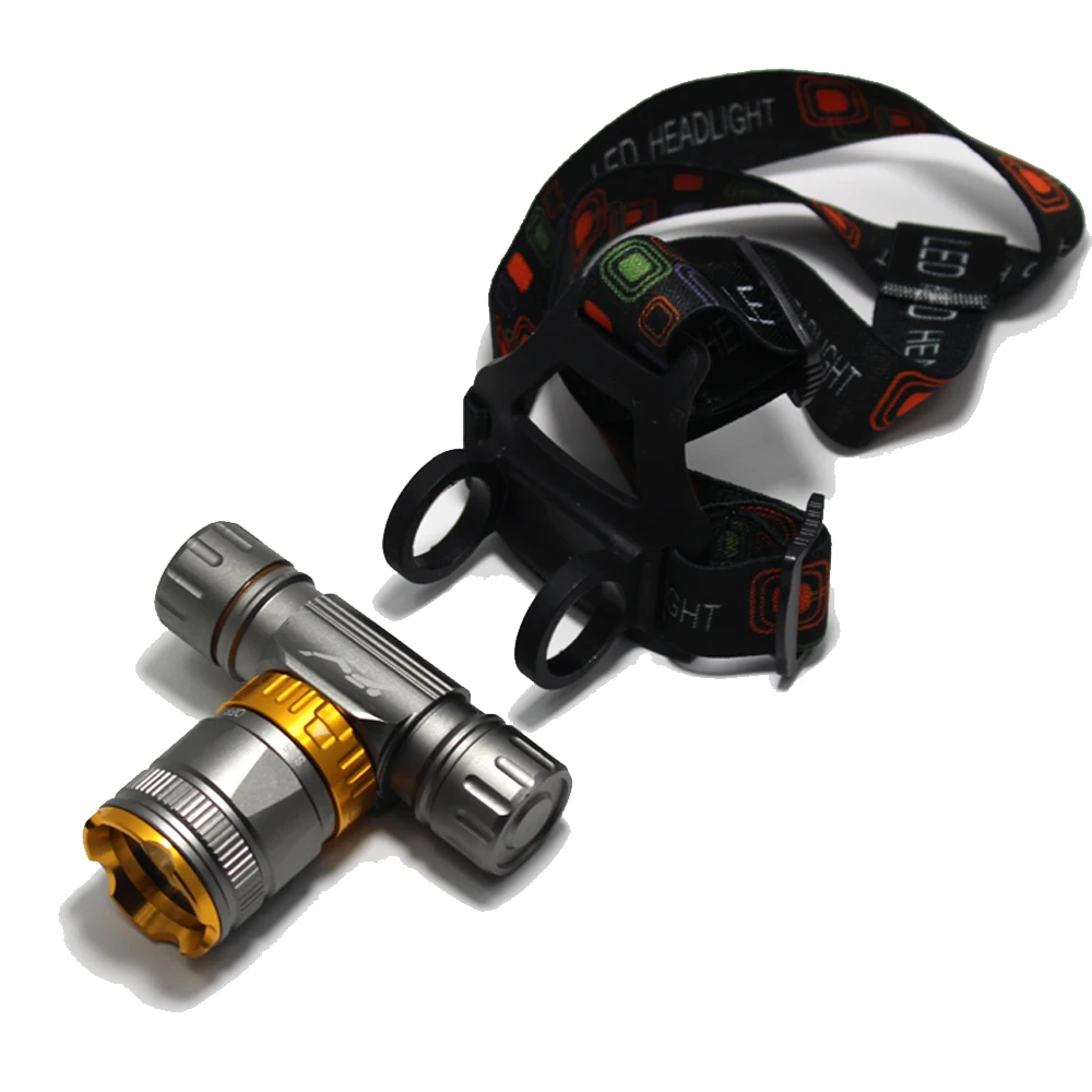 US $14.48 New 5000 Lumens T6 Diving Head Lamp Waterproof Headlight Led Lighting LED Headlamp Torch118650 Battery ACCharger