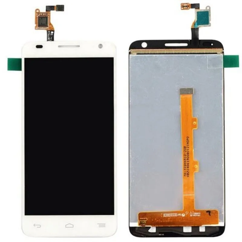 Черно белый ЖК дисплей для Alcatel One Touch Idol 2 Mini S/6036/6036Y + сменная Сенсорная панель