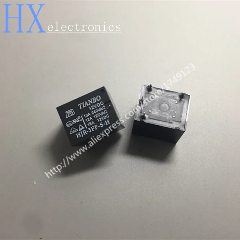 Бесплатная доставка 2 шт. реле DIP4 HJR-3FF-S-H 12VDC T73 10A 12V | Обустройство дома