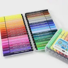 Color pen art marker drawing set colors children watercolor pen safe non-toxic water washing graffiti health and environmental