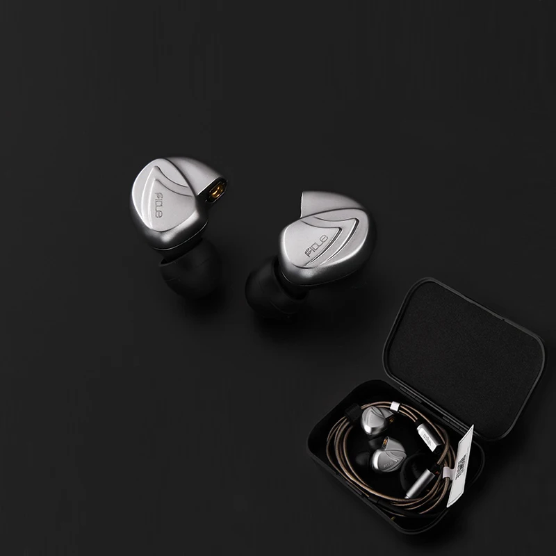 FIDUE VIRGO A85 2 Balanced Armature Dyanmic Driver 2BA 1DD Hybrid Audiophile MMCX In ear Monitor DJ Hifi Music Metal Earphones