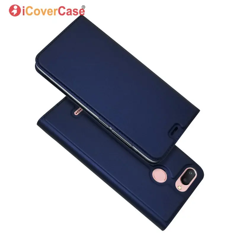 Чехол для Xiaomi Redmi 6 кожаный откидной Магнитный кошелек аксессуар мобильного