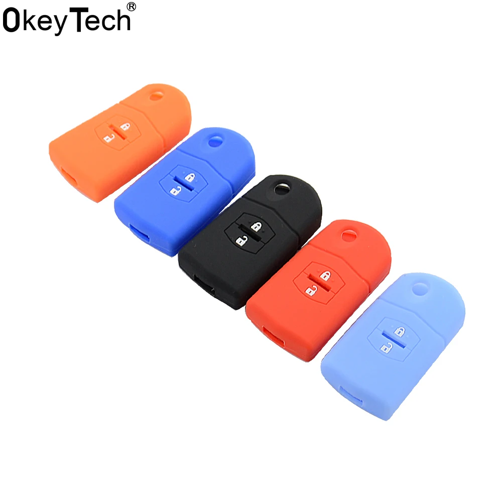 Buy OkeyTech Replacement Silicone Car Key Fob Cover