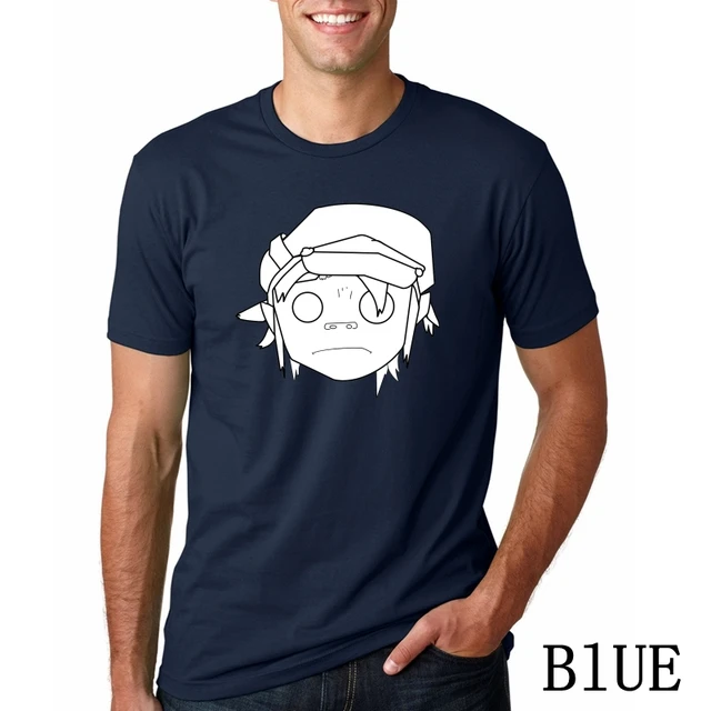 Noodle Gorillaz T Shirt Men Unisex Tops Tees T shirt short sleeve