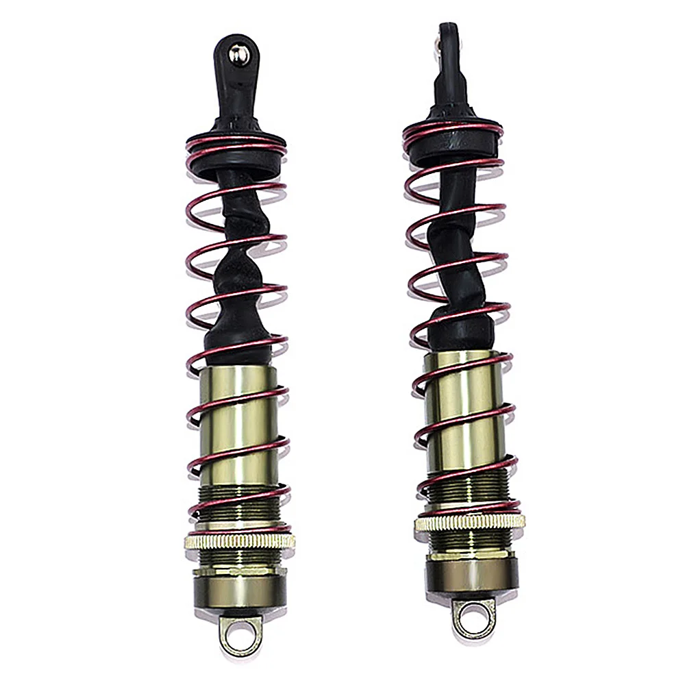 1 Pair Metal Front Shock Absorber Damper RC Car Accessory for HOBAO ZD Racing JLB HSP EM Racing DHK HPI (4)