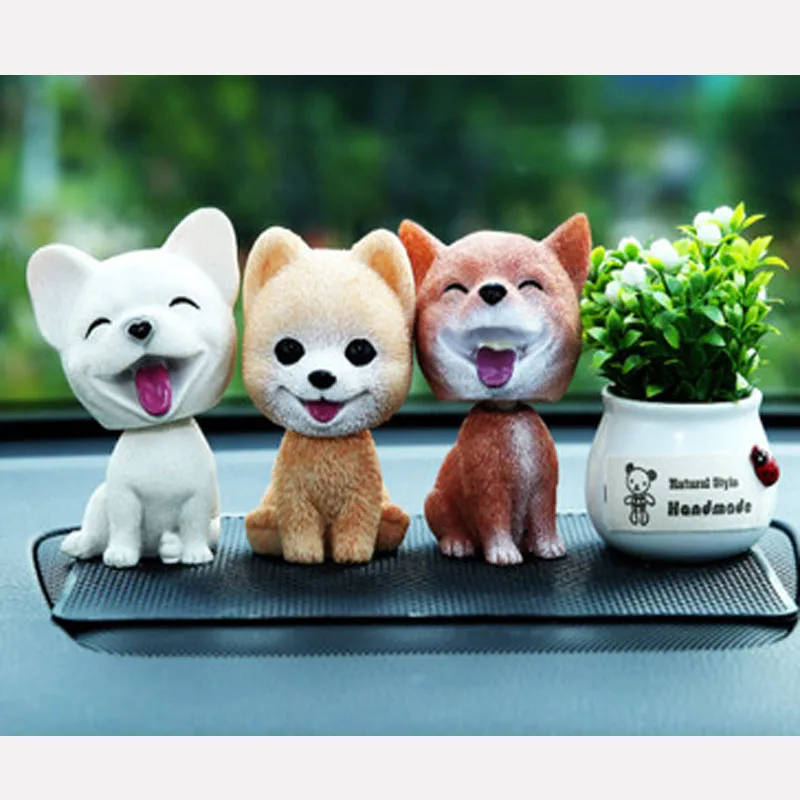 

Head-shaking ornaments, head-shaking puppy ornaments